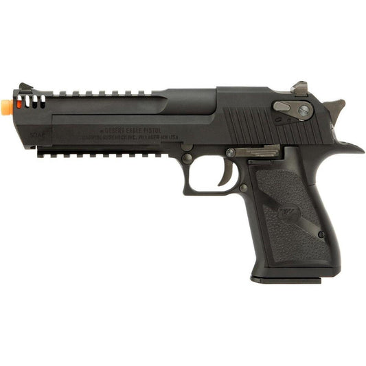 We-Tech Magnum Research Desert Eagle L6 .50 AE Gas Blowback Pistol, Black