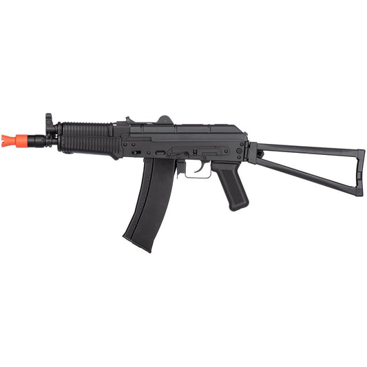 WellFire AK74U Gas Blowback Airsoft Rifle, Black